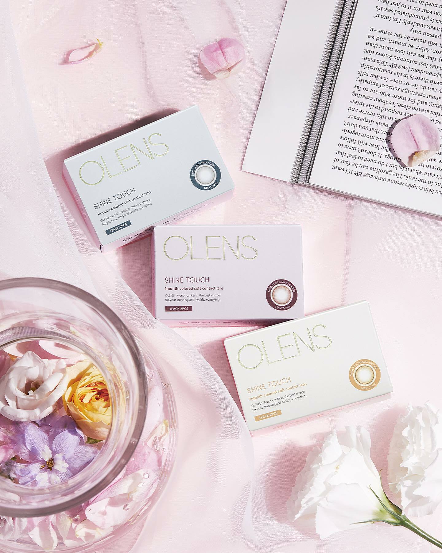 「1+1｣  OLENS Shine Touch 1month/ 2p