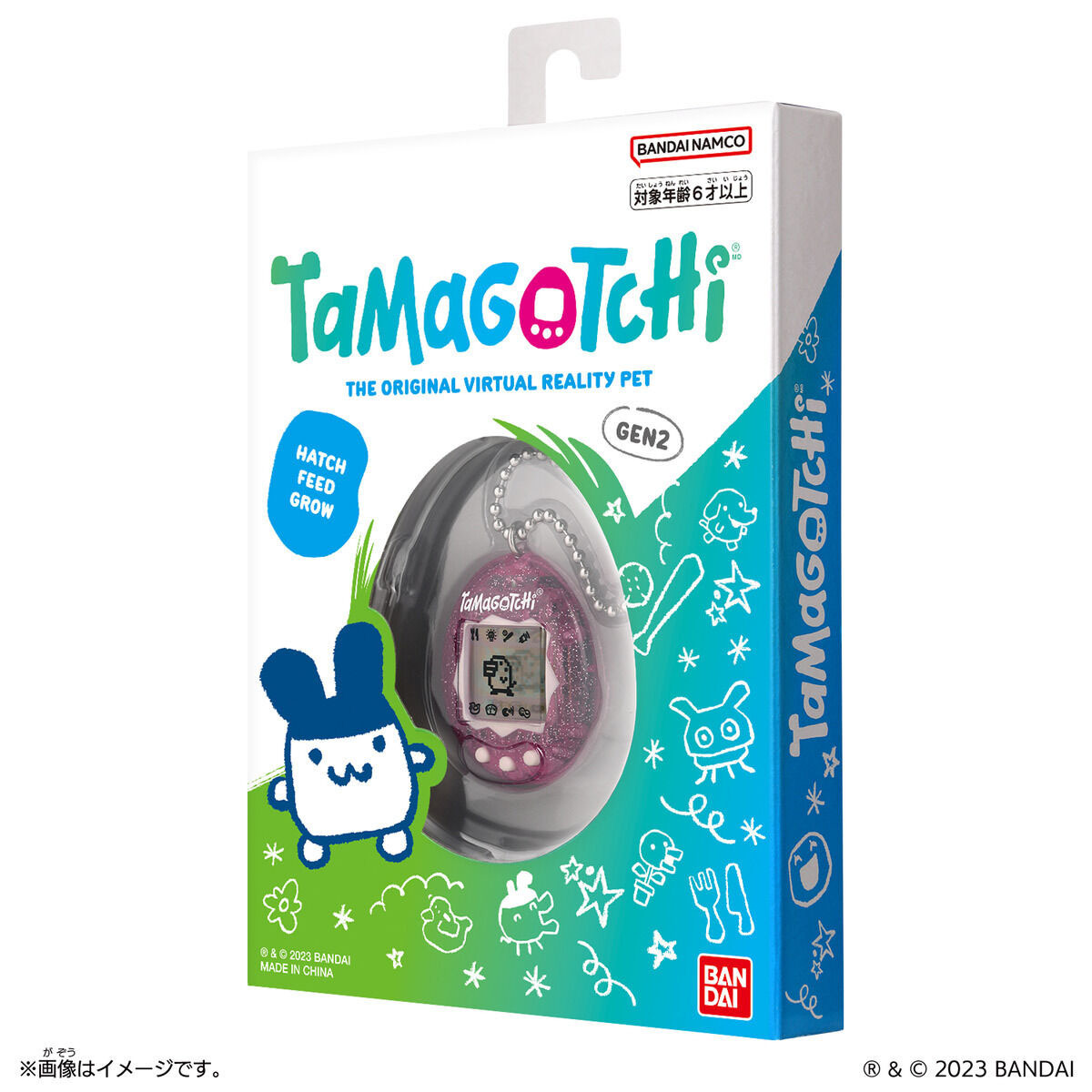 Tamagotchi粉紅閃粉(英文版)新包裝