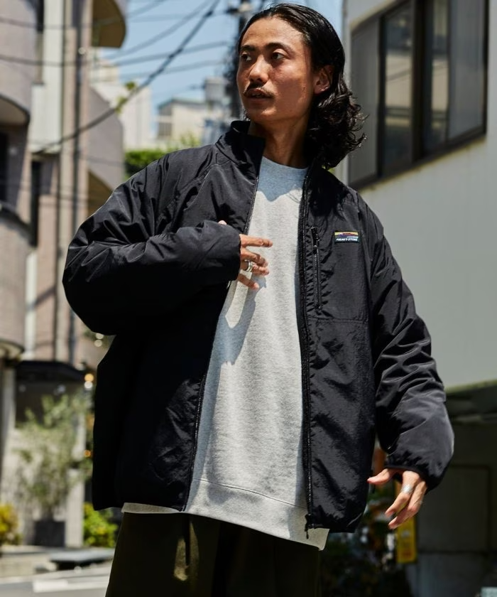 美品！THERMOLITEインナー カウレザースタジャン FREAK'S STORE（フリークスストア）の「THERMOLITEインナー