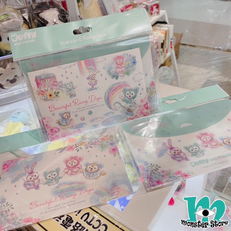 Duffy Shellimay Gelatoni Stellalou明信片連文件袋