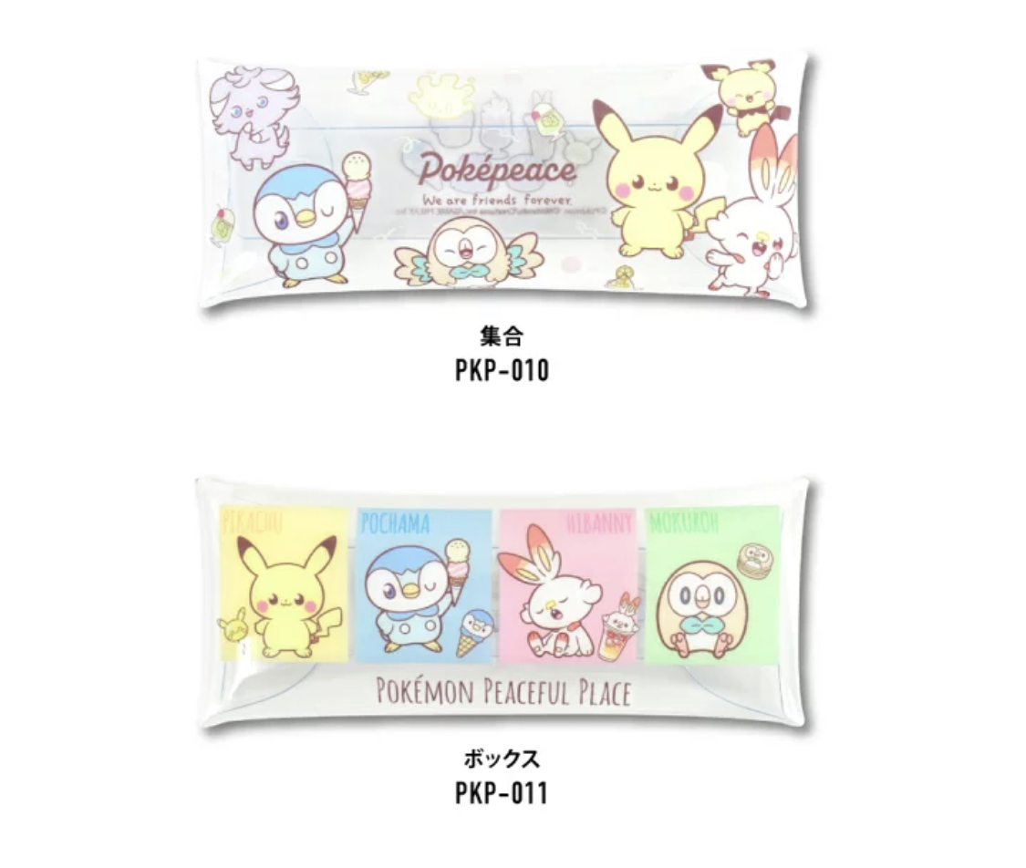 預訂 ポケットモンスター ポケモン クリアマルチケース Lサイズ スリム 小物入れ 筆箱 メガネケース ペンポーチ透明‼️落單前請先PM查詢貨源⚠️