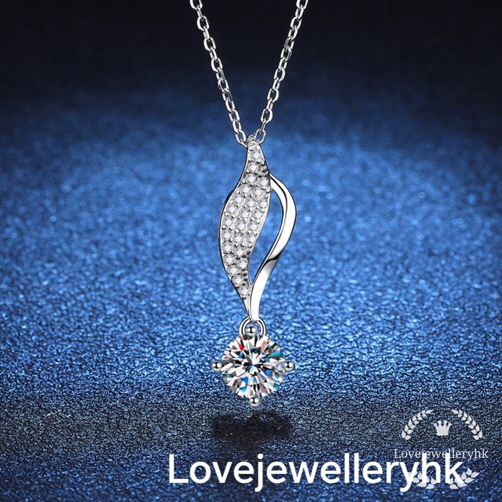 莫桑鑽葉子吊咀    P1C003