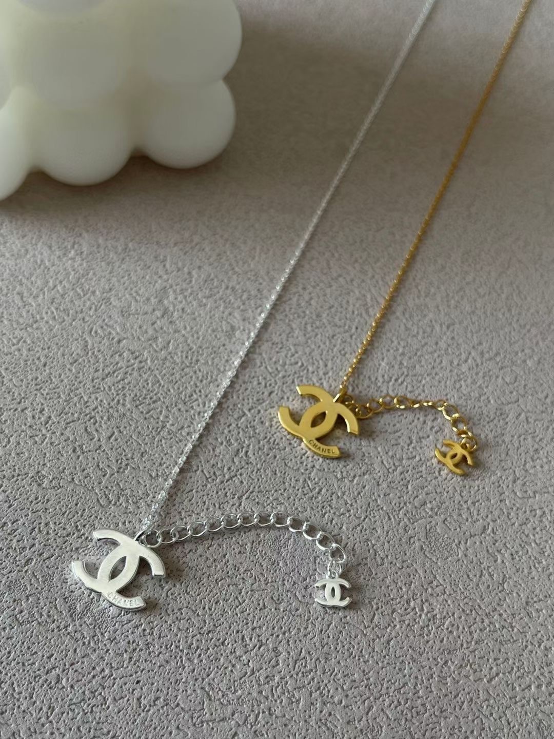 🇰🇷Chanel Logo necklace - N02