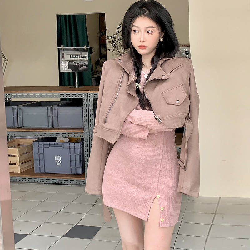 Beige Belt Blouse 高質感素色設計腰帶上衣 / TP9165 main image 1