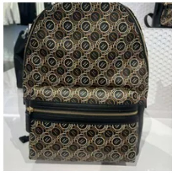 [S] MARC JACOBS H302M12FA22 SIGNATURE CANVAS BACKPACK,BLACK MULTI, 196611004855 (SMJ183)