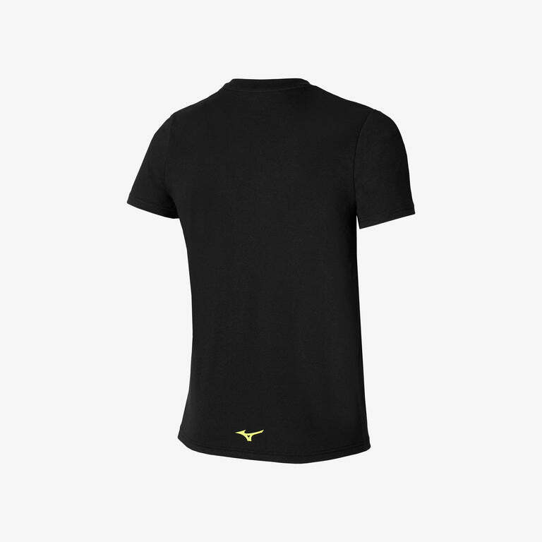 MIZUNO RELEASE GRAPHIC TEE 男裝運動衫 黑色