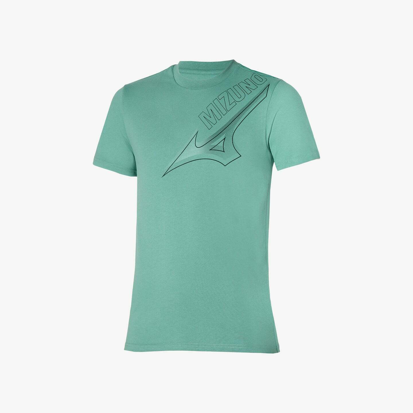 MIZUNO RELEASE GRAPHIC TEE 男裝運動衫 湖水綠色