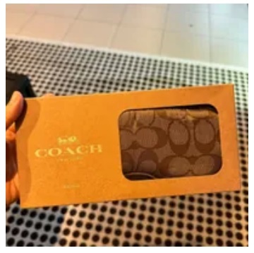 [S] COACH CE958 SIGNATURE C EYE MASK,KHAKI, 722947594038 (SCO452)