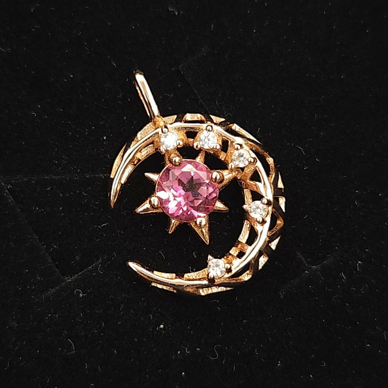 925銀吊墜 美少女戰士粉托帕吊墜