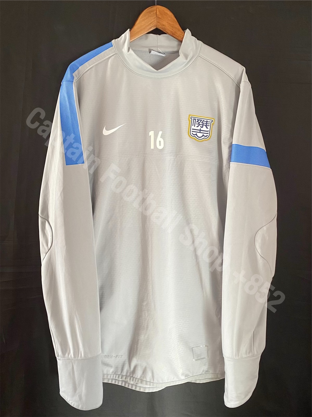 Kitchee Nike L/S match worn storm-fit training shirt