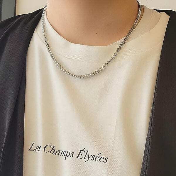 |折扣登記中| BEAMS® HEART 鏈條 T扣設計 項鍊