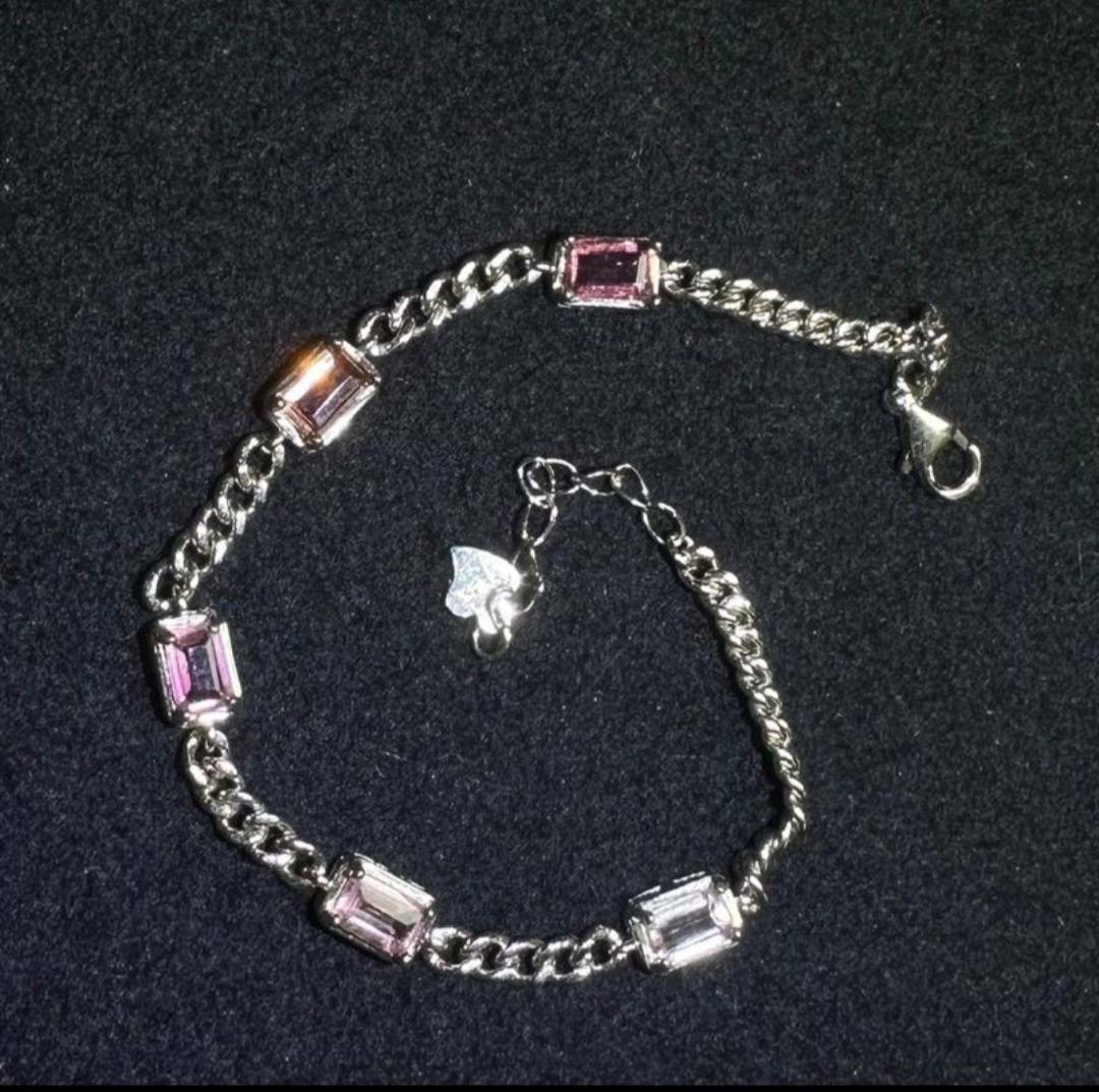 925銀手鍊 碧璽銀鏈