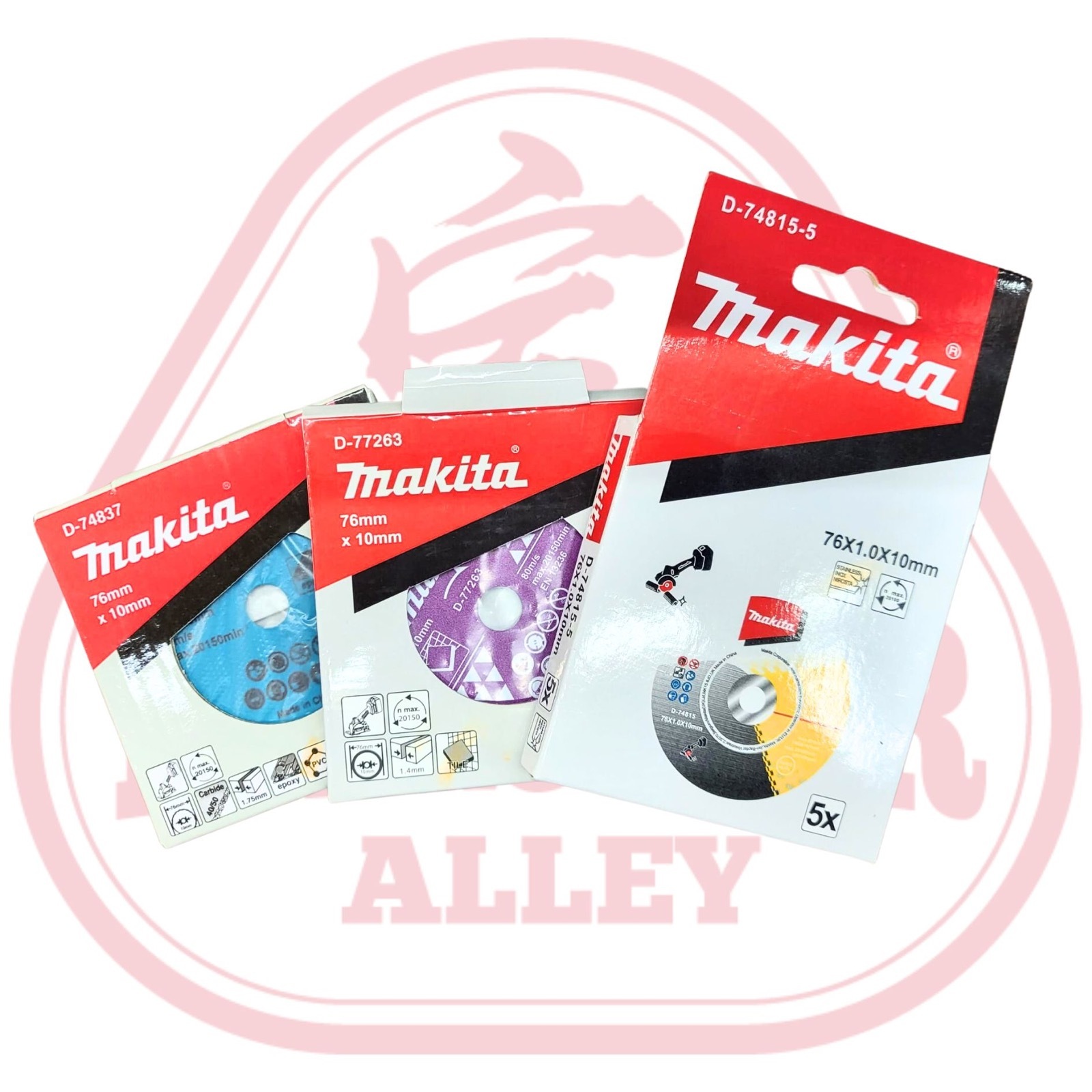 MAKITA  DMC300Z 76 mm (3") 充電式小型切割機 ( 鋸片x3 )