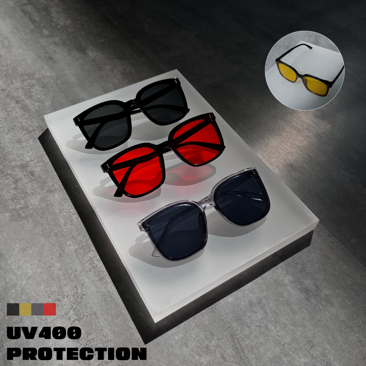 [1atm] 小臉墨鏡 (抗UV400)