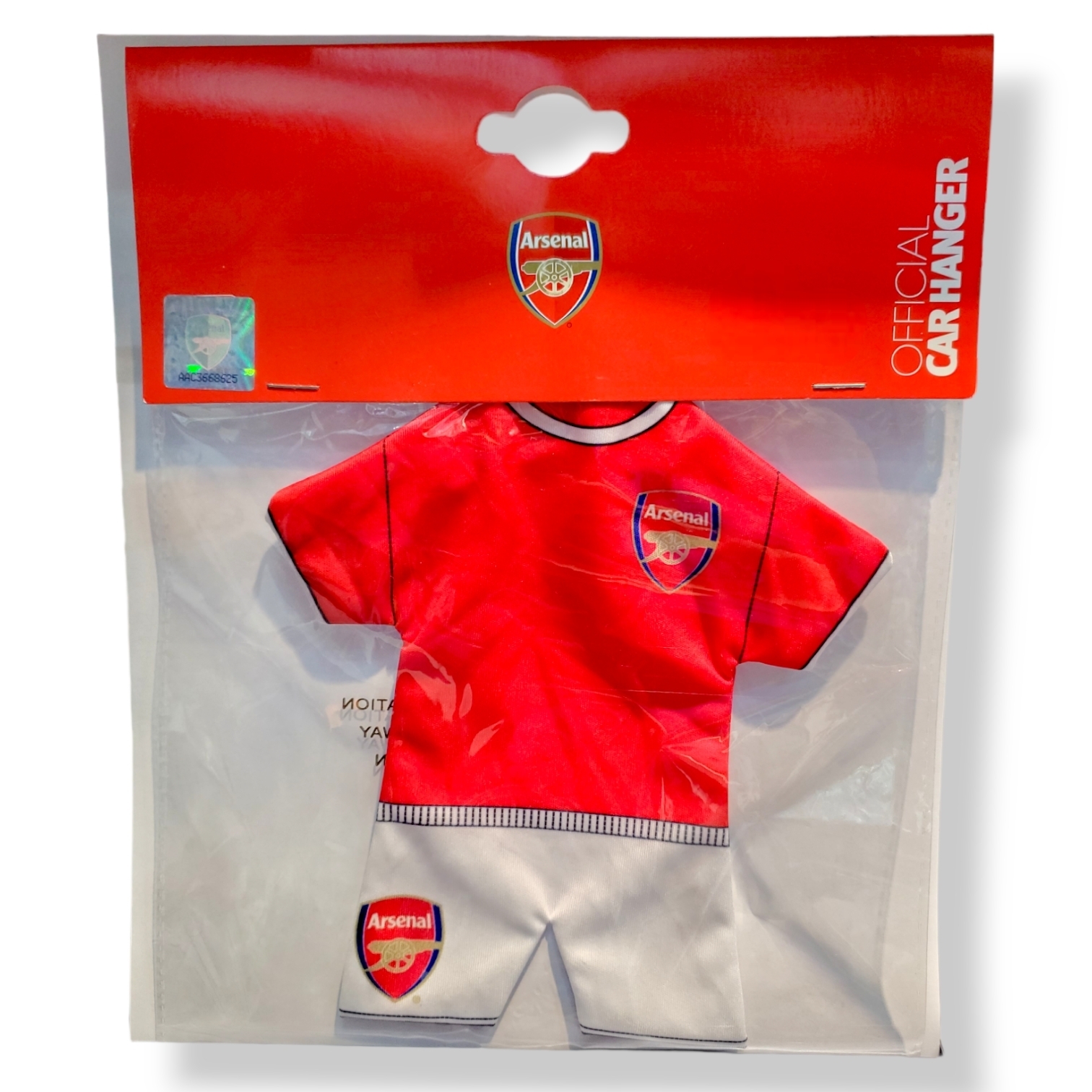 阿仙奴迷你球衣車飾