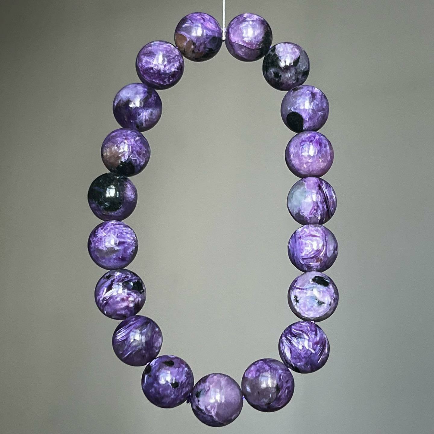 [原石] 紫龍晶 水晶手串