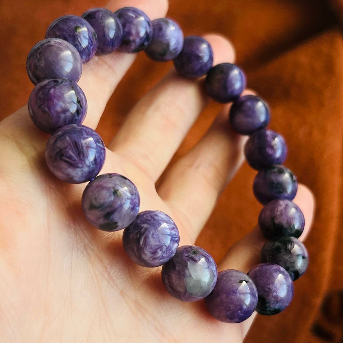 [原石] 紫龍晶 水晶手串