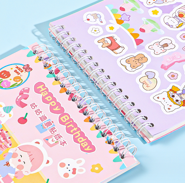 Happy Birthday咕咕造景贴纸本