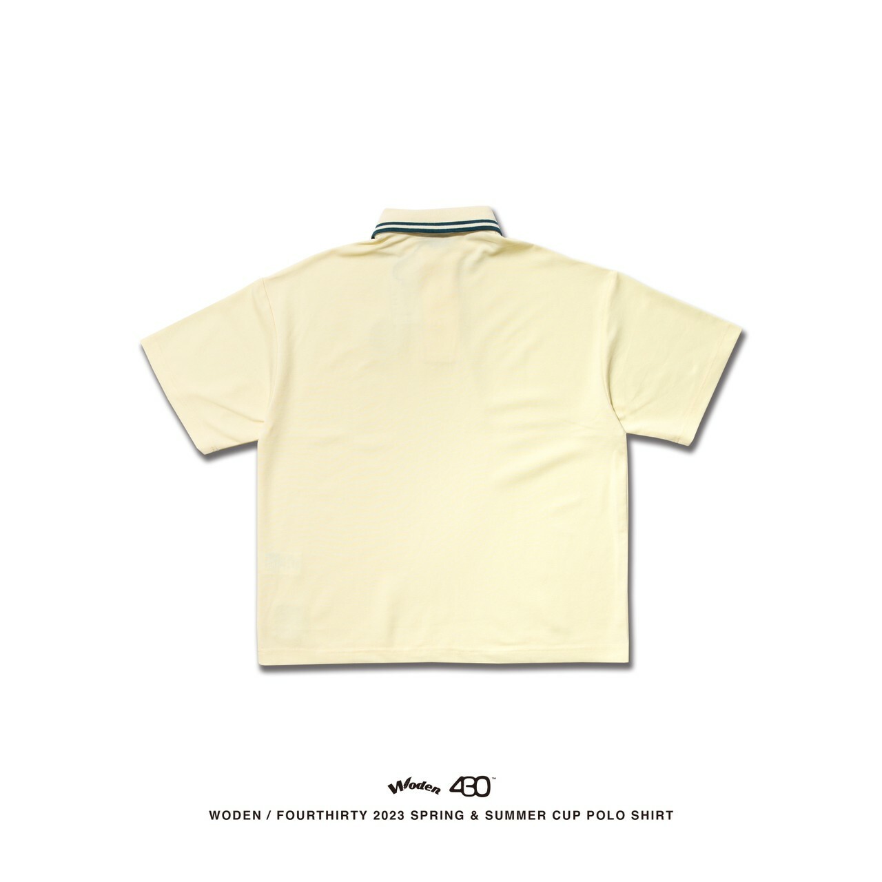 WODEN / Fourthirty 2023 Spring & Summer 085 Cup POLO Shirt 米色