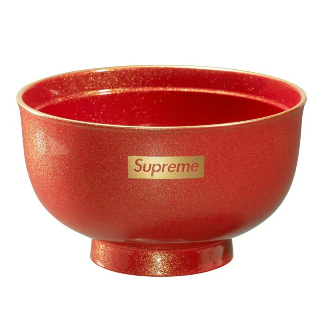 Supreme Zoni Glitter Bowl Red  FW23A63-RD [台灣現貨]
