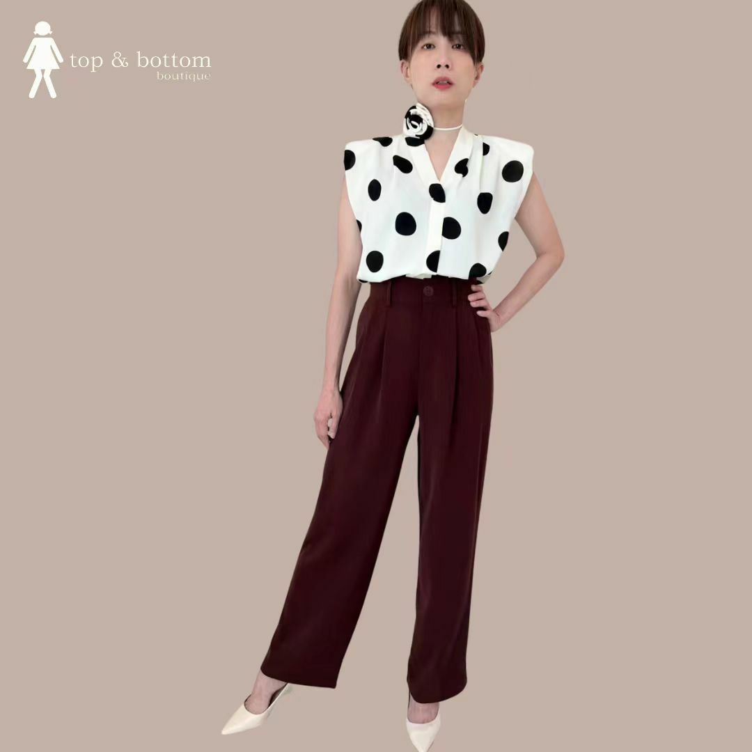 HIGH WAISTED LONG TROUSER