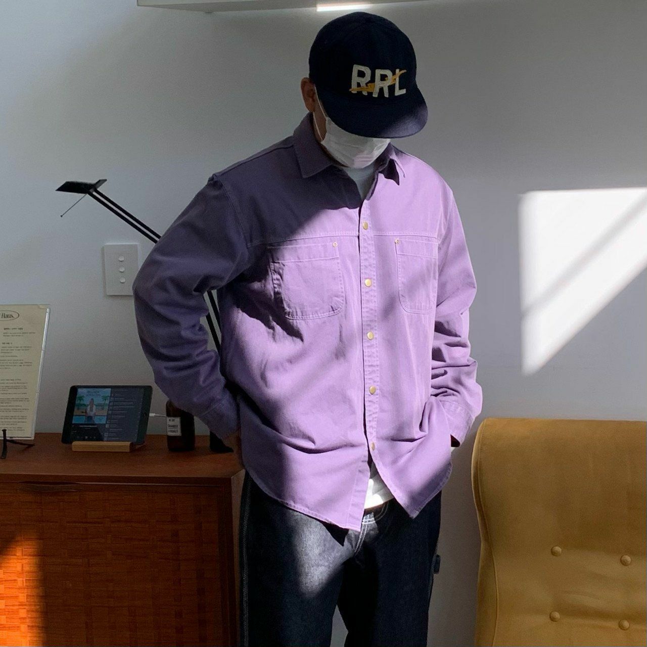 淨色長袖恤衫 OREO-015S