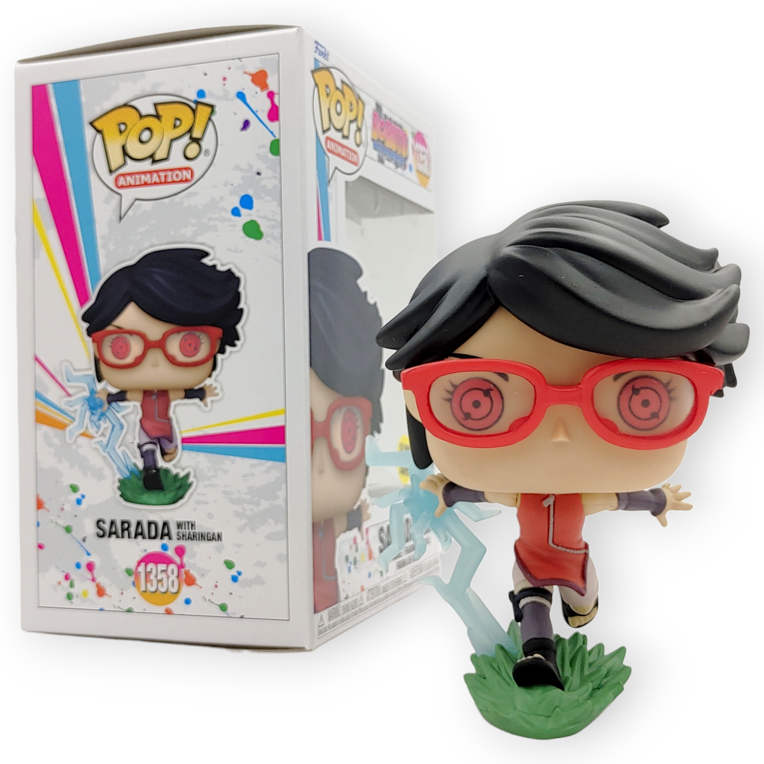 FUNKO POP <火影新世代>內輪沙拉_寫輪眼千鳥(夜光版)-No.1358