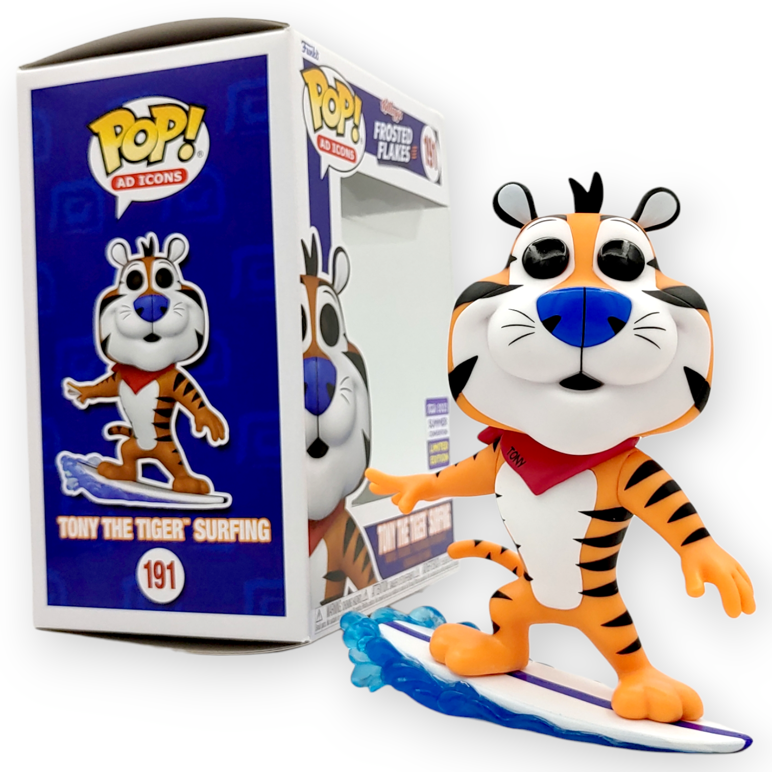 FUNKO POP <家樂氏>東尼老虎_衝浪-No.191