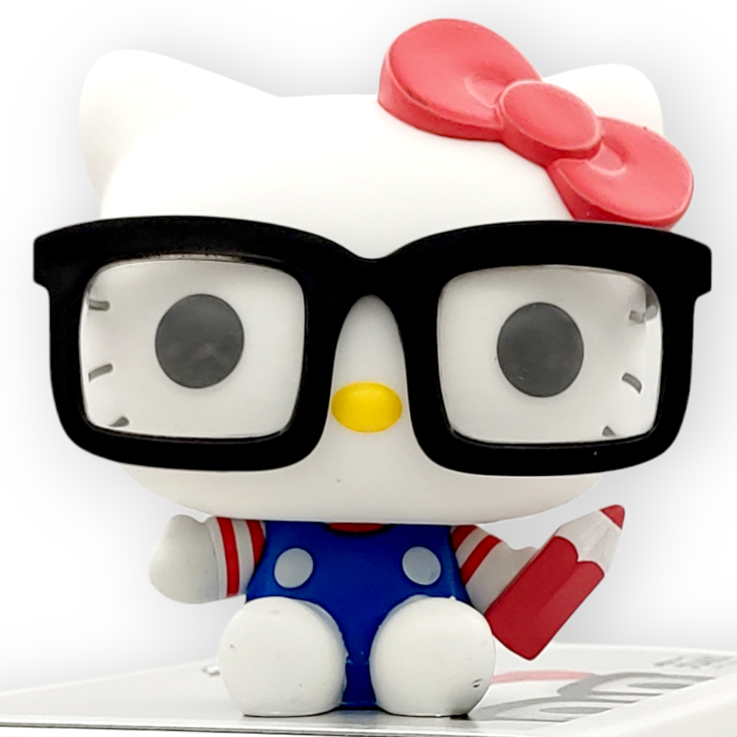 FUNKO POP <Kitty>Hello Kitty_帶眼鏡(絨毛版)-No.65
