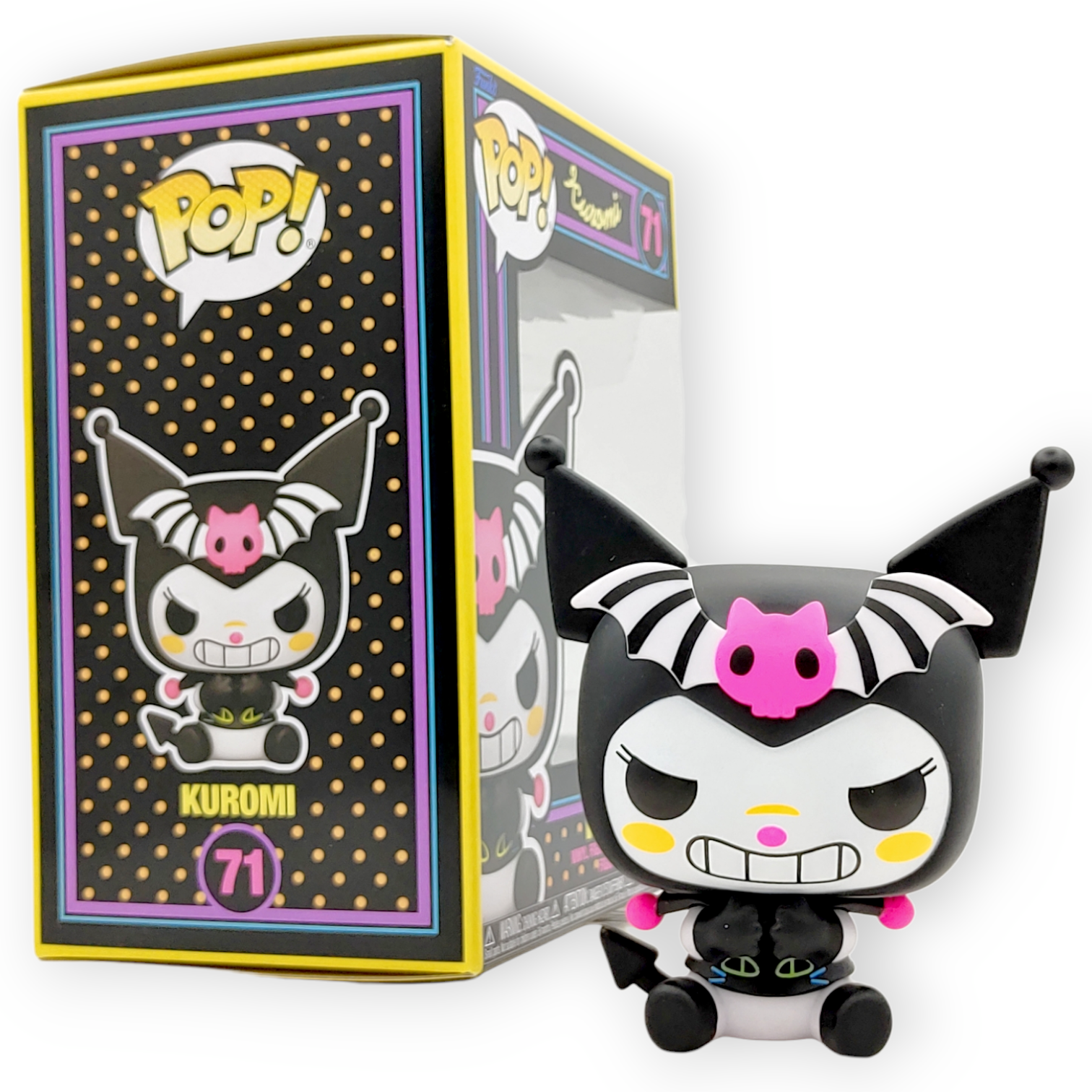 FUNKO POP<Sanrio Halloween>Kuromi(Blacklight版)-No.71