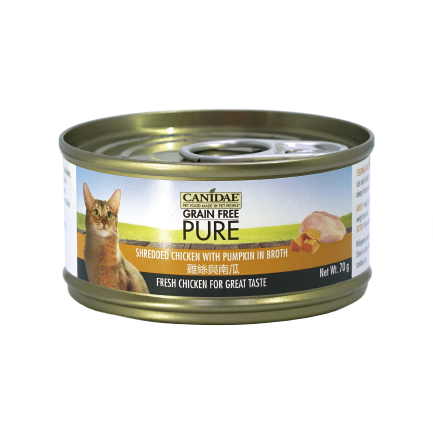 Canidae - 無穀主食罐 雞絲與南瓜 Shredded Chicken with Pumpkin in Gravy 70g
