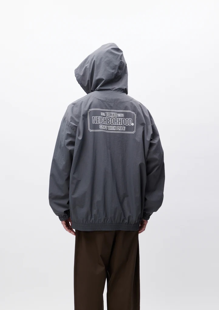 NEIGHBORHOOD FW23 ZIP UP HOODED JACKET