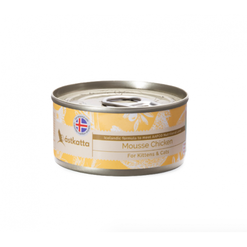 Astkatta – Mousse 雞肉 幼貓/成貓/孕貓/手術後康復貓 Chicken 80g