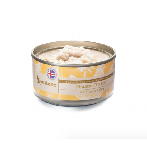 Astkatta – Mousse 雞肉 幼貓/成貓/孕貓/手術後康復貓 Chicken 80g