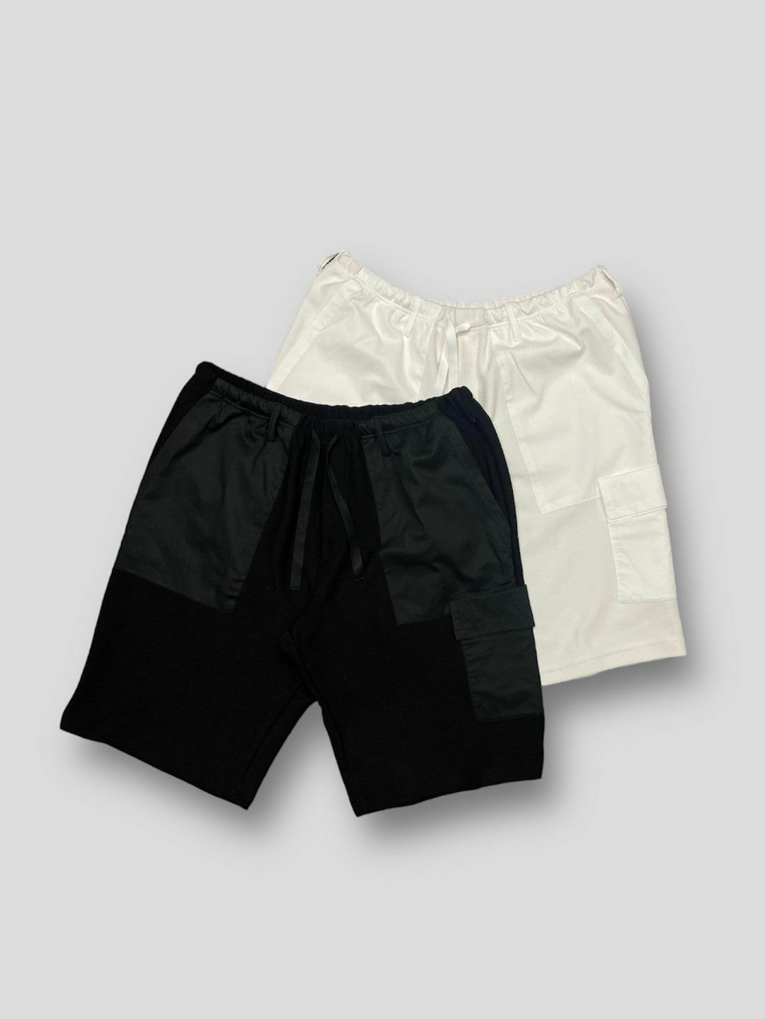 淨色拼布短褲 DOVER-010P