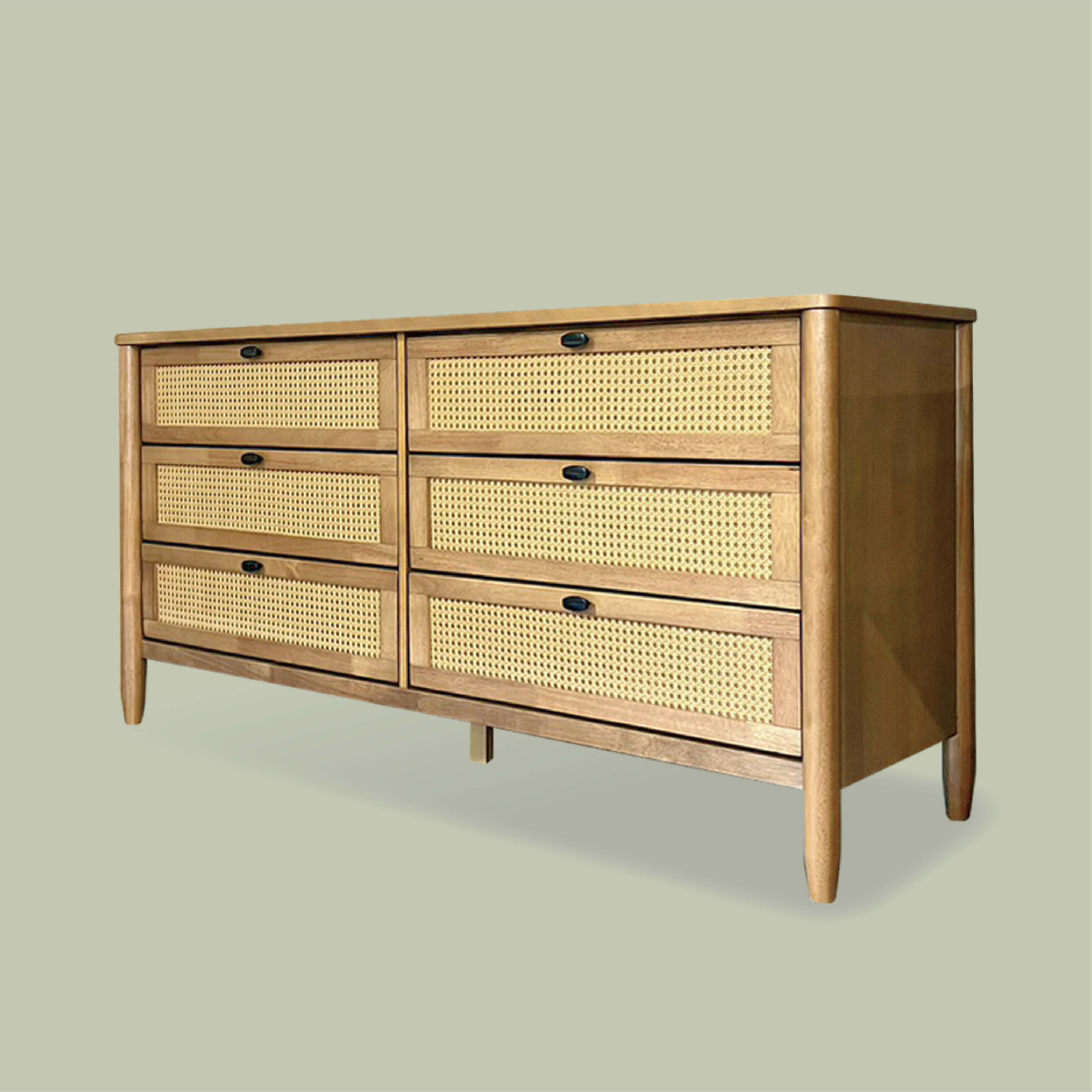 凱爾實木六斗櫃(寬)MYC900-DMS【自取自組價】