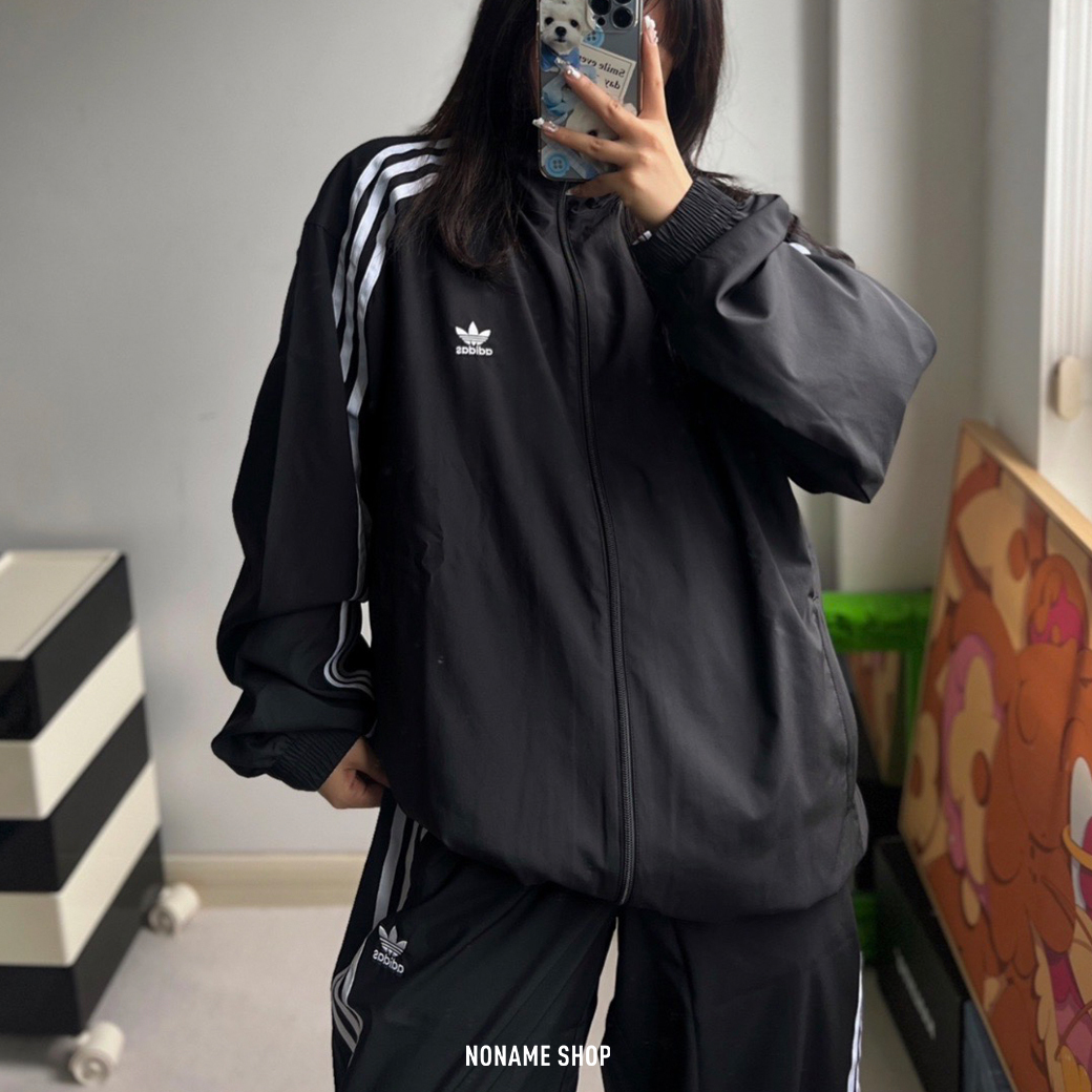 ADIDAS ORIGINALS ADILENIUM 運動 外套 黑 (女款)