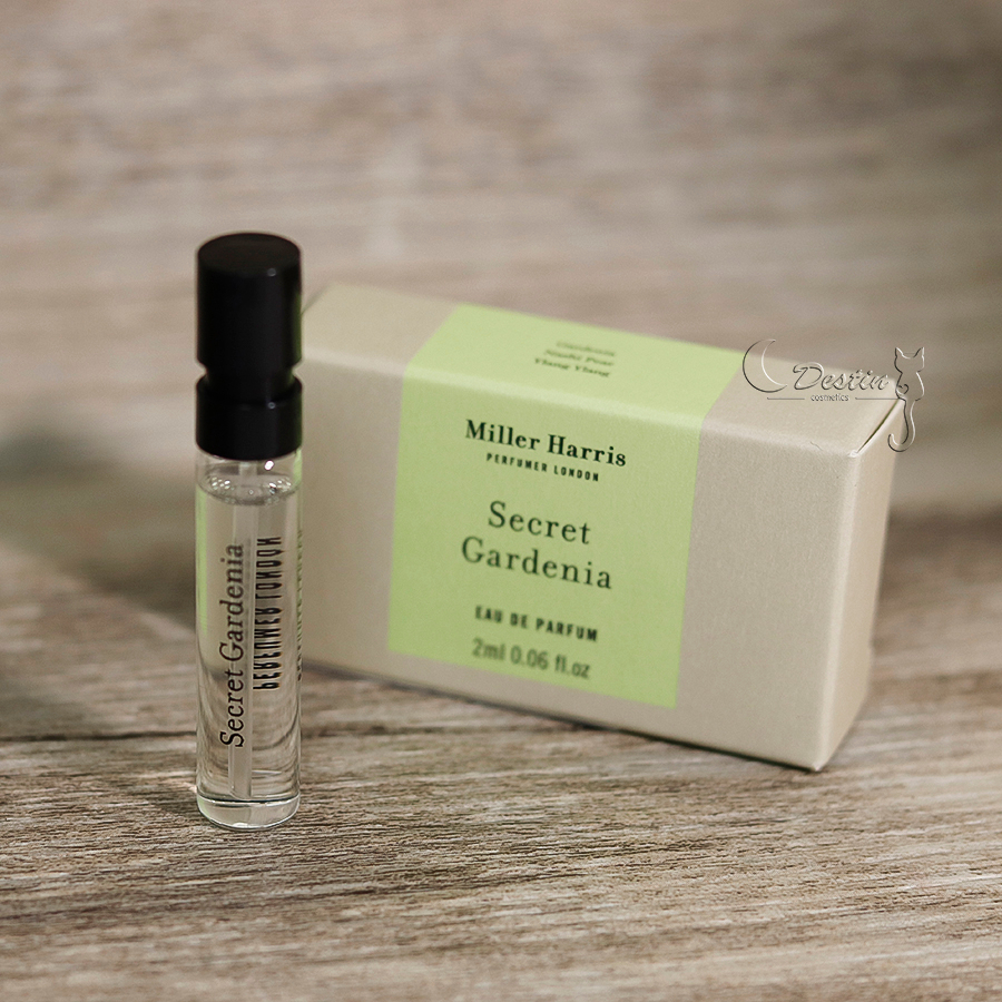 Miller Harris 恬謐花徑Secret Gardenia 中性淡香精2ml 可噴式全新試管香