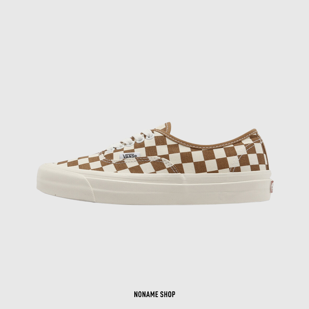 VANS AUTHENTIC 44 DX 棋盤格 帆布鞋 休閒鞋 焦糖鮮奶茶 (男/女款)