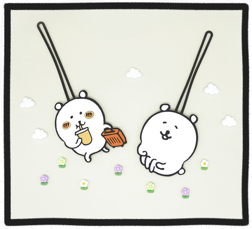 現貨｜韓國限定 白熊 行李牌