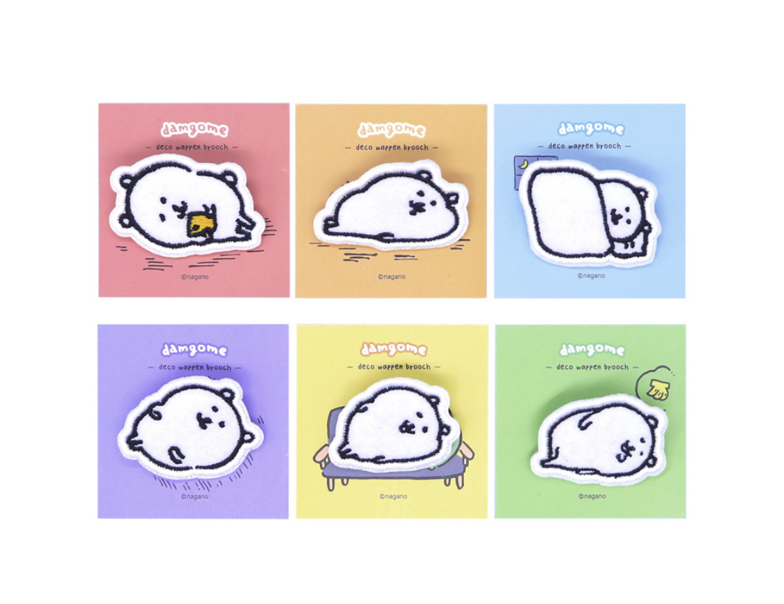 現貨｜韓國限定 白熊 毛絨扣針 (隨機款式)