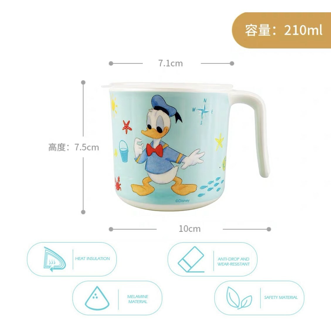 迪士尼唐老鴨|有耳杯連蓋 (科學瓷)