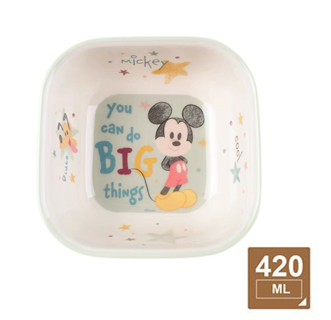 迪士尼米奇 | 兒童方形碗 (科學瓷)