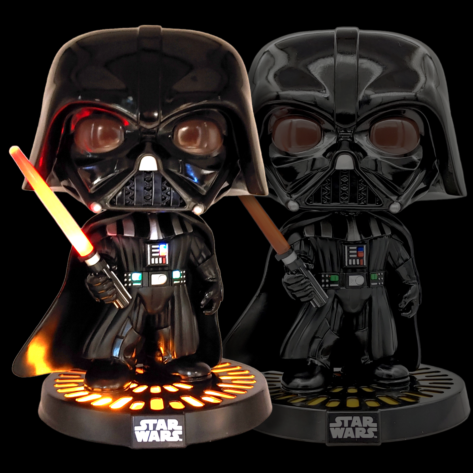 FUNKO POP<星球大戰>10吋黑武士(發光發聲版)-NO.574