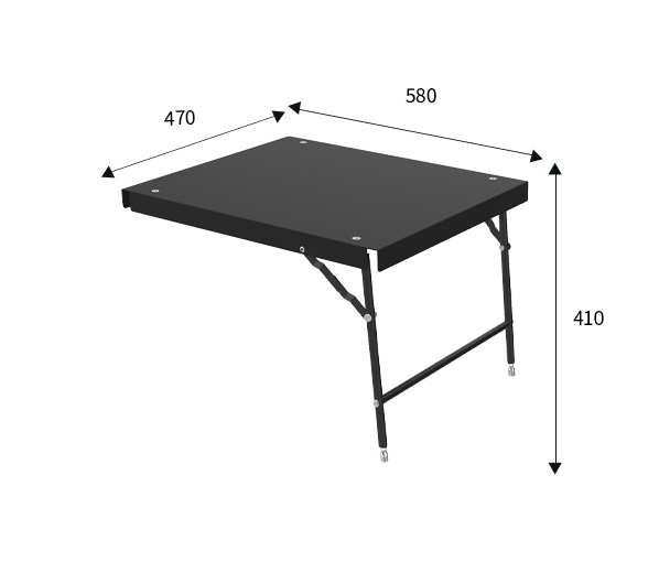 COMMA NINE 拡張テーブル（Extend Table）IGT規格 拡張テーブル（Extend Table）IGT規格 / BLACK | comma_nine_japan