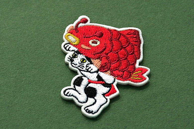 台灣藝陣貓系列 燙貼繡片