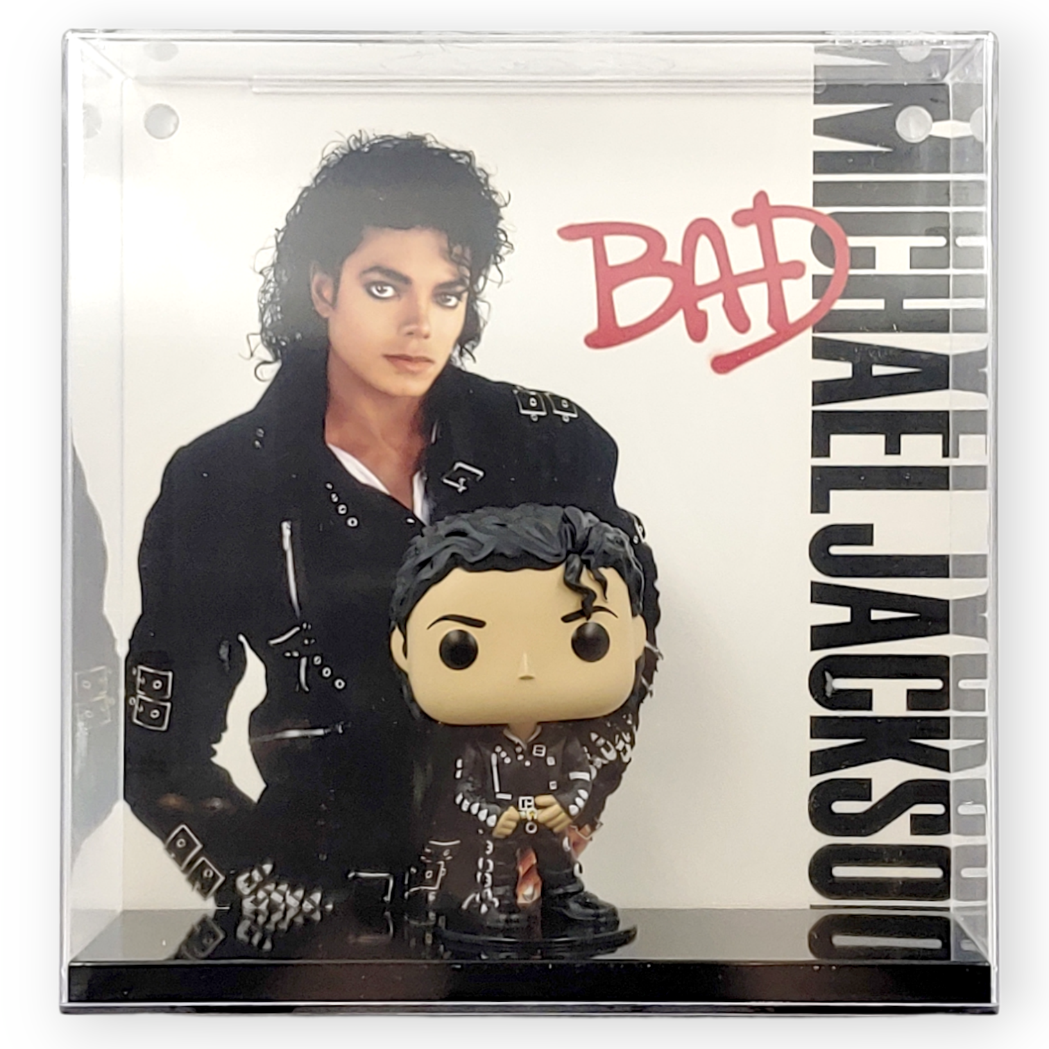 FUNKO POP<MJ>Michael Jackson_BAD專輯背景盒-No.56