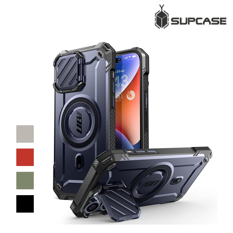 iPhone 15 Pro Max SUPCASE UBMag XT MagSafe磁吸充電支架保護殼|井尚館
