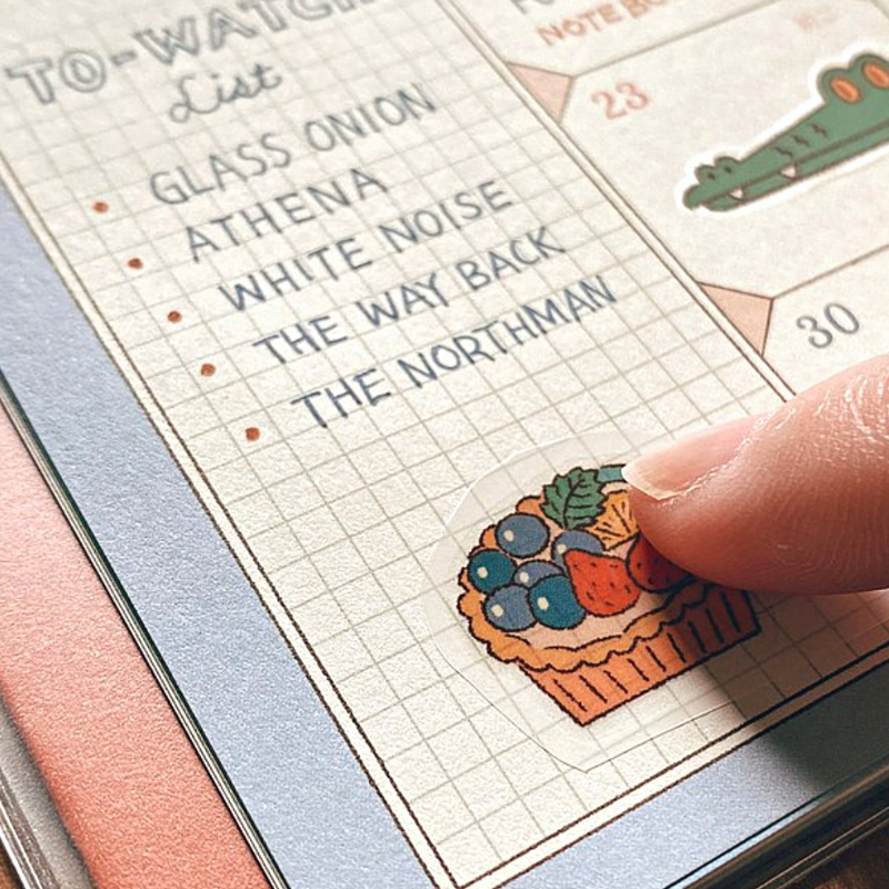 Dimanche Sticker－WONDERLAND (Taiwanese Stationery Brand)