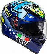 AGV K3SV ROSSI MISANO 2015 鯊魚帽